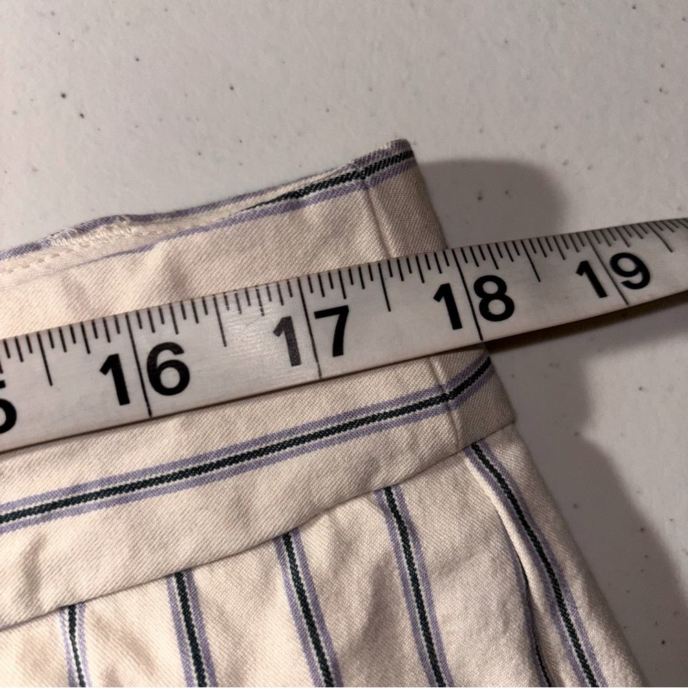 Anthropologie The Essential Striped Cropped Pants - Picture 10 of 13